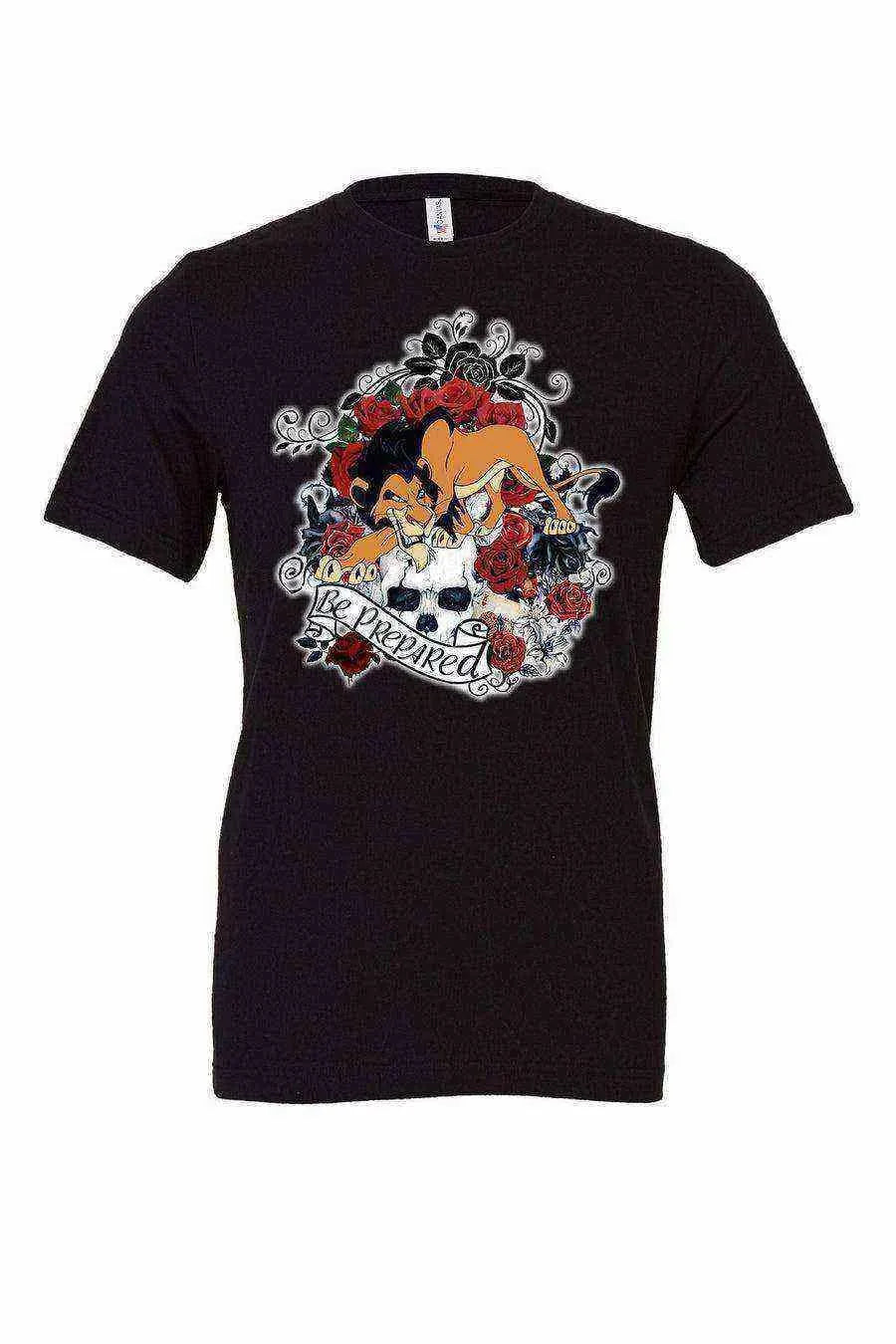 Scar Be Prepared Shirt | Lion King Shirt - Dylan's Tees
