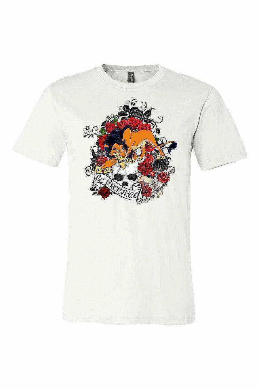 Scar Be Prepared Shirt | Lion King Shirt - Dylan's Tees