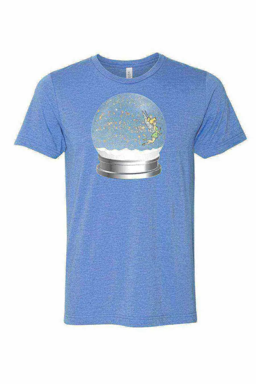 Snow Globe Fairy Tee | Christmas Tinker Bell Shirt | Peter Pan - Dylan's Tees