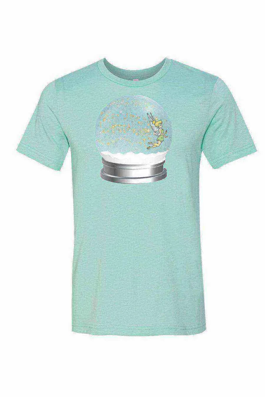 Snow Globe Fairy Tee | Christmas Tinker Bell Shirt | Peter Pan - Dylan's Tees