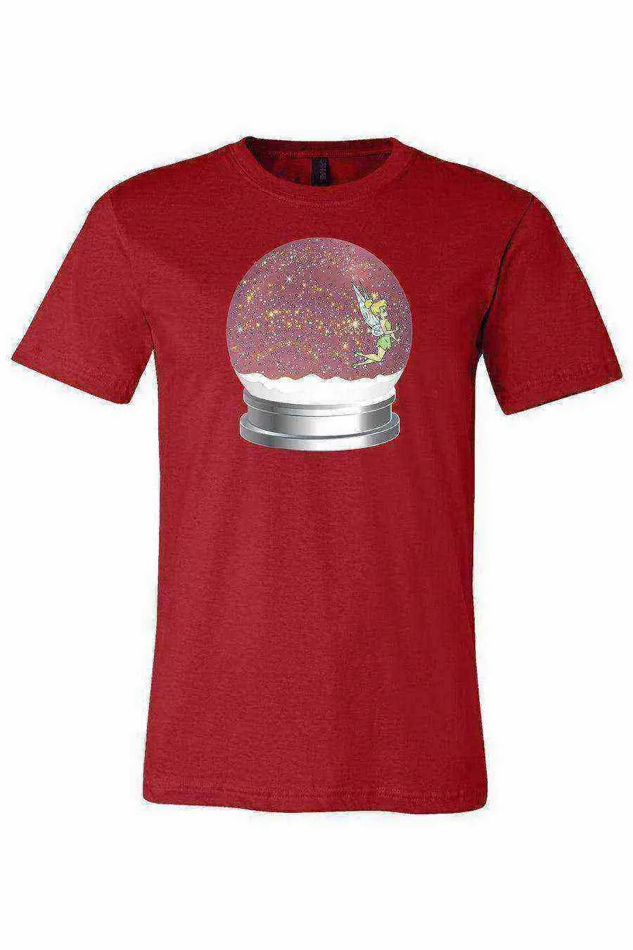 Snow Globe Fairy Tee | Christmas Tinker Bell Shirt | Peter Pan - Dylan's Tees