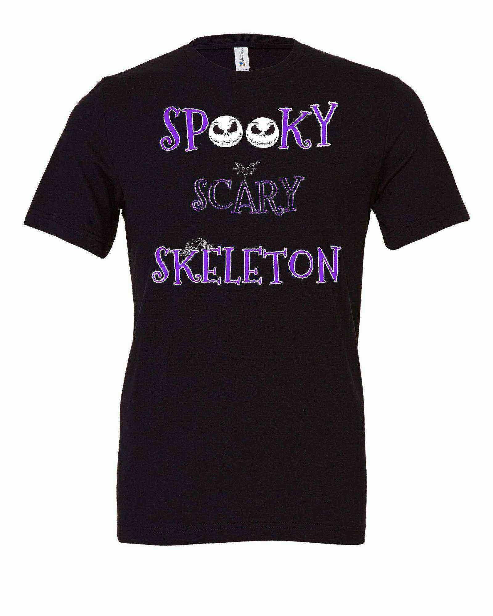 Spooky Scary Skeleton Shirt | Jack Skellington | Nightmare Before Christmas - Dylan's Tees
