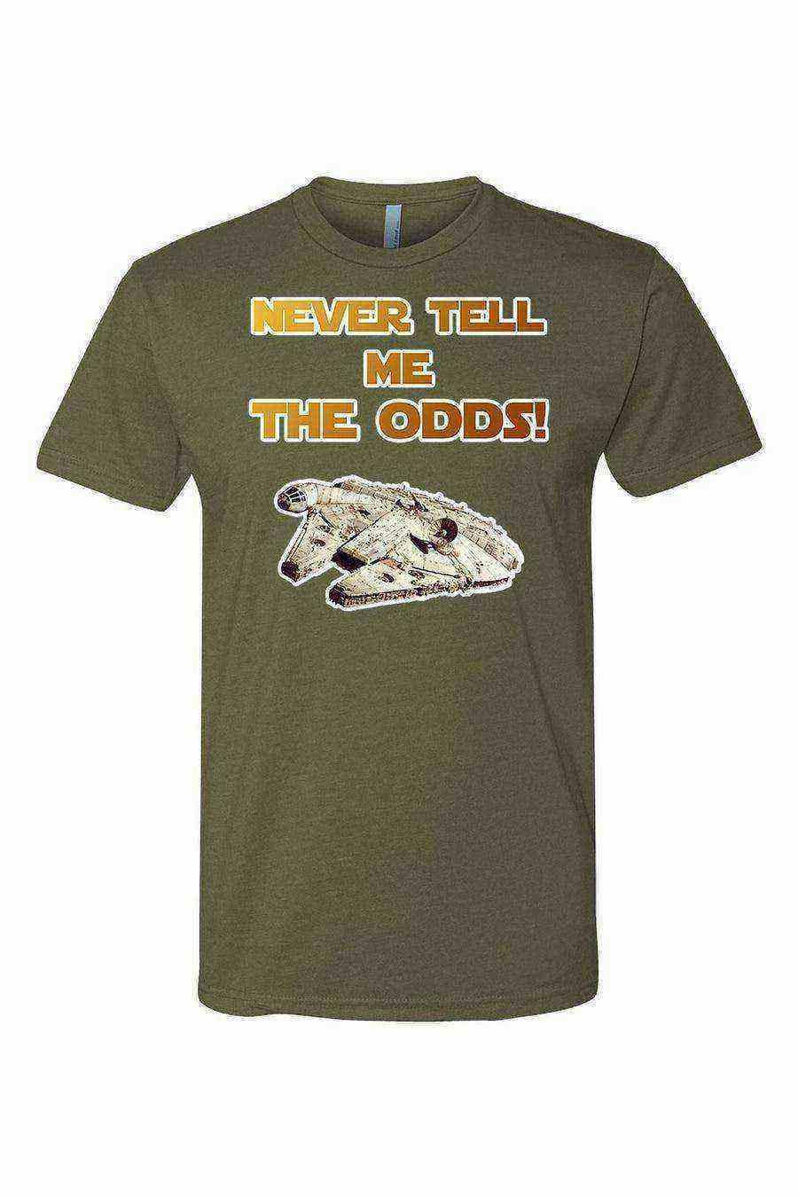 Star Wars Han Solo Tee | Never Tell Me The Odds - Dylan's Tees