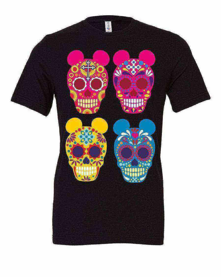 Sugar Skull Mickey Shirt | Coco Shirt - Dylan's Tees