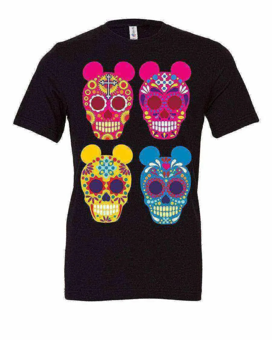Sugar Skull Mickey Shirt | Coco Shirt - Dylan's Tees