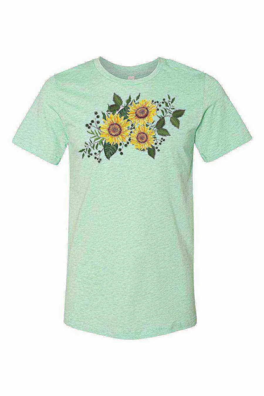 Sunflower Shirt | Floral Shirt - Dylan's Tees