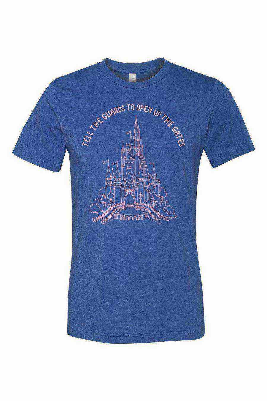 Tell The Guards To Open Up The Gates Tee | Reopening | Frozen - Dylan's Tees