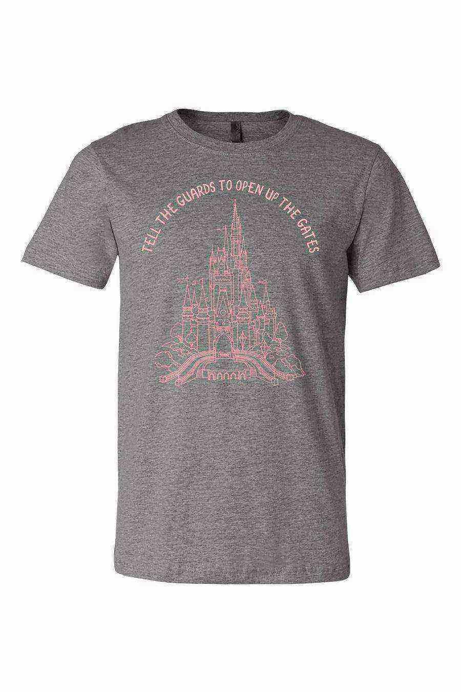 Tell The Guards To Open Up The Gates Tee | Reopening | Frozen - Dylan's Tees