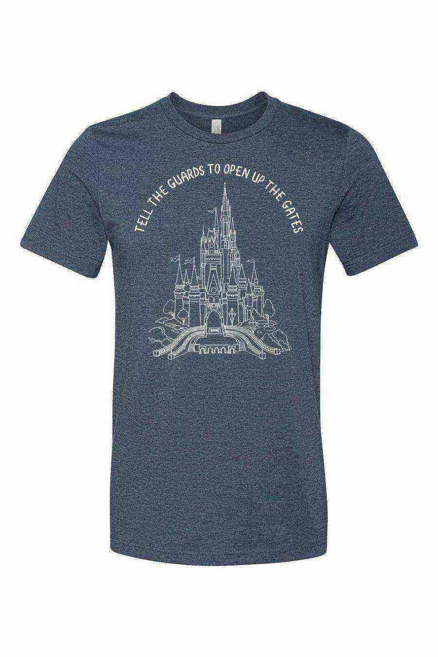 Tell The Guards To Open Up The Gates Tee | Reopening | Frozen - Dylan's Tees