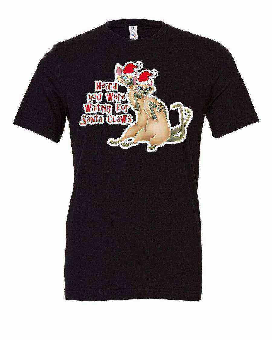 Waiting For Santa Claws Shirt | Lady And The Tramp Shirt | shirt | Christmas - Dylan's Tees