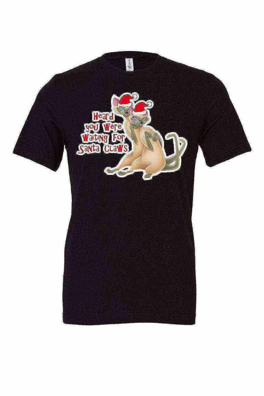 Waiting For Santa Claws Shirt | Lady And The Tramp Shirt | shirt | Christmas - Dylan's Tees