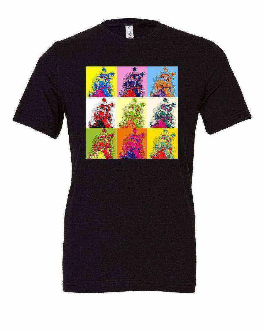 Warhol Miss Piggy Shirt | Miss Piggy Shirt - Dylan's Tees