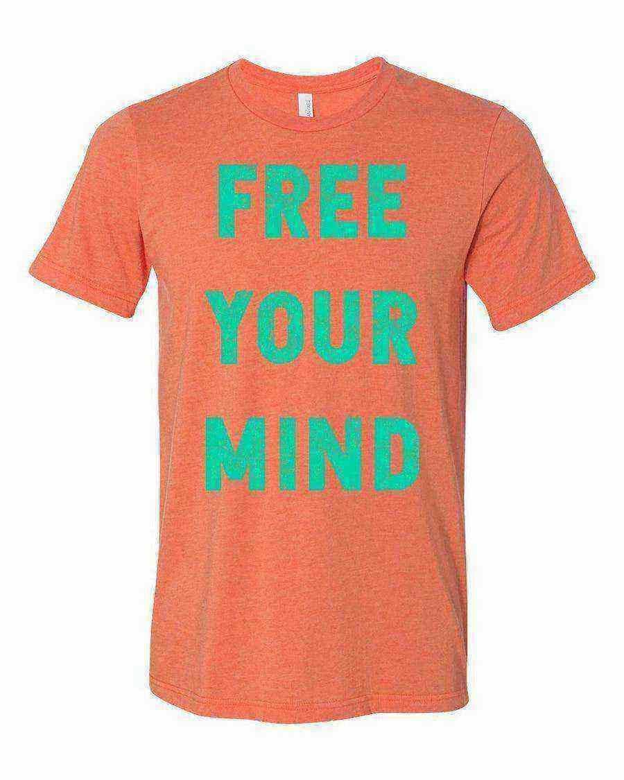 Womens | Free Your Mind Shirt | Graphic Tee - Dylan's Tees