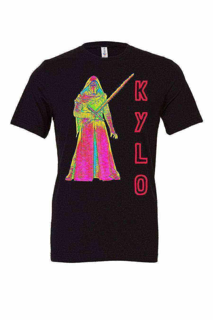 Womens | Kylo Neon Shirt | Star Wars Shirt - Dylan's Tees