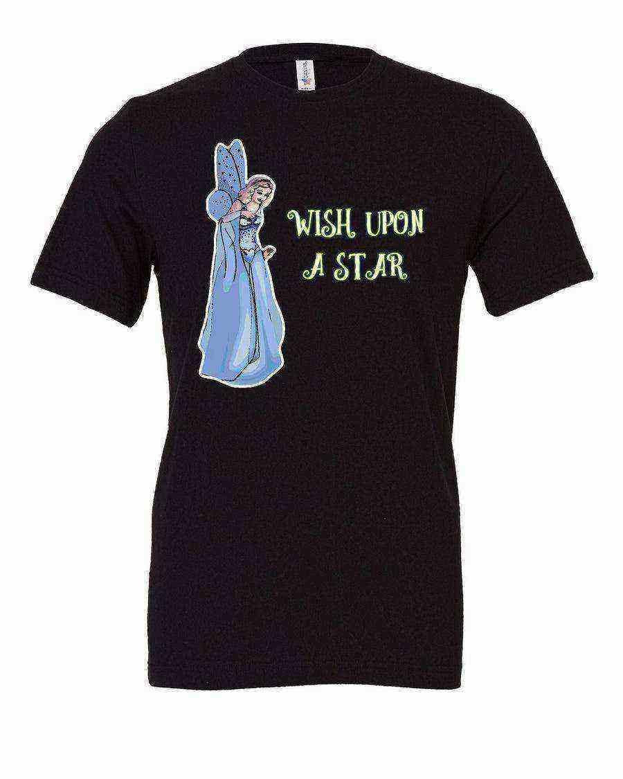 Womens | Wish Upon A Star Shirt | Blue Fairy Shirt - Dylan's Tees