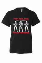 Youth | Pew Pew Pew It’s A Trooper Shirt | Storm Trooper Shirt | Star Wars - Dylan's Tees