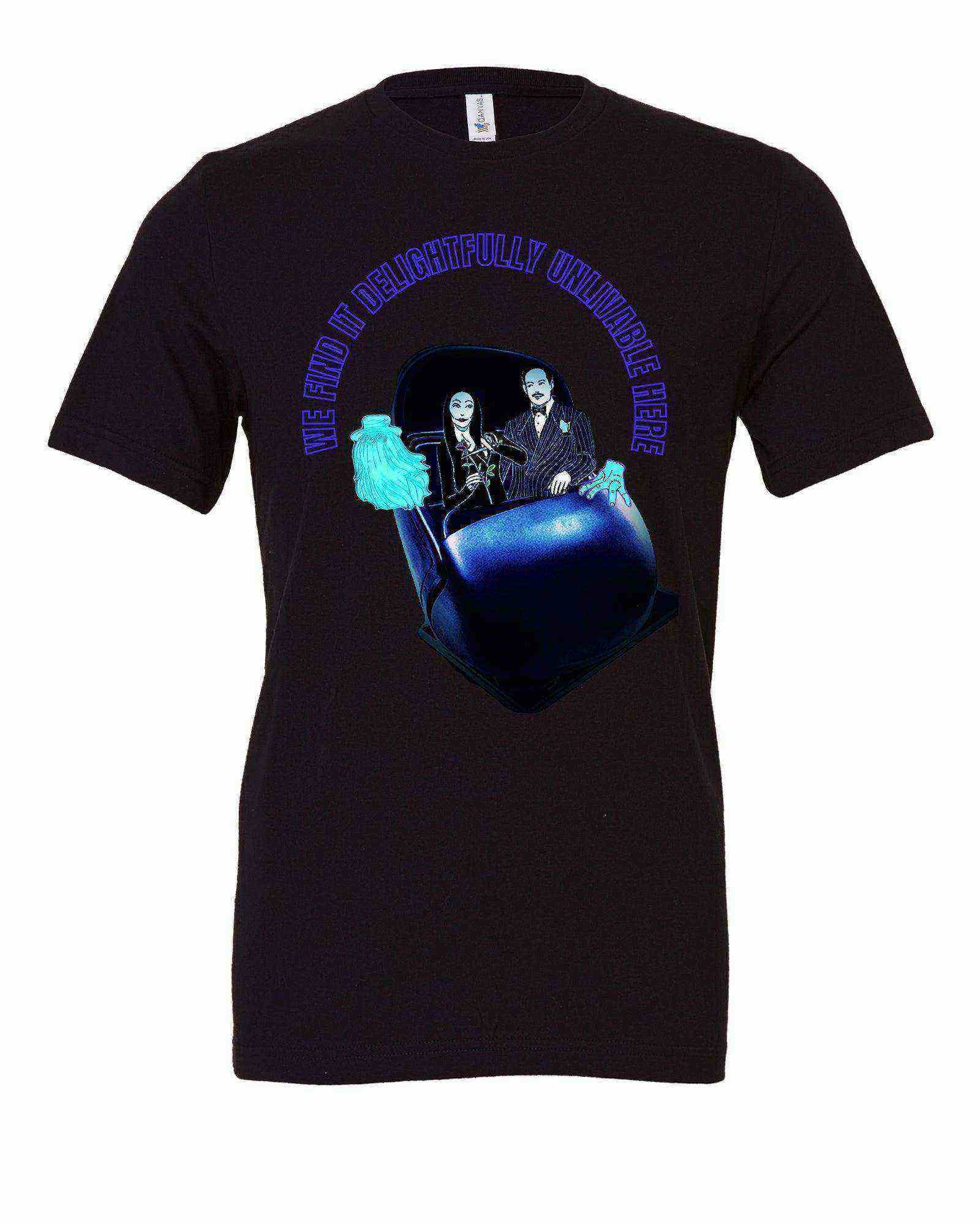 Haunted Mansion Addams Family Tee I Wednesday Tee | Haunted Mansion Ride Tee - Dylan's Tees