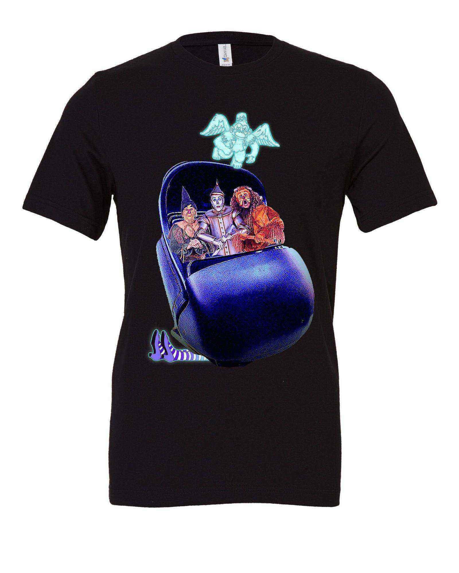 Haunted Mansion Wizard Of Oz Tee | Haunted Mansion Ride Tee I Wizard Of Oz Shirts - Dylan's Tees