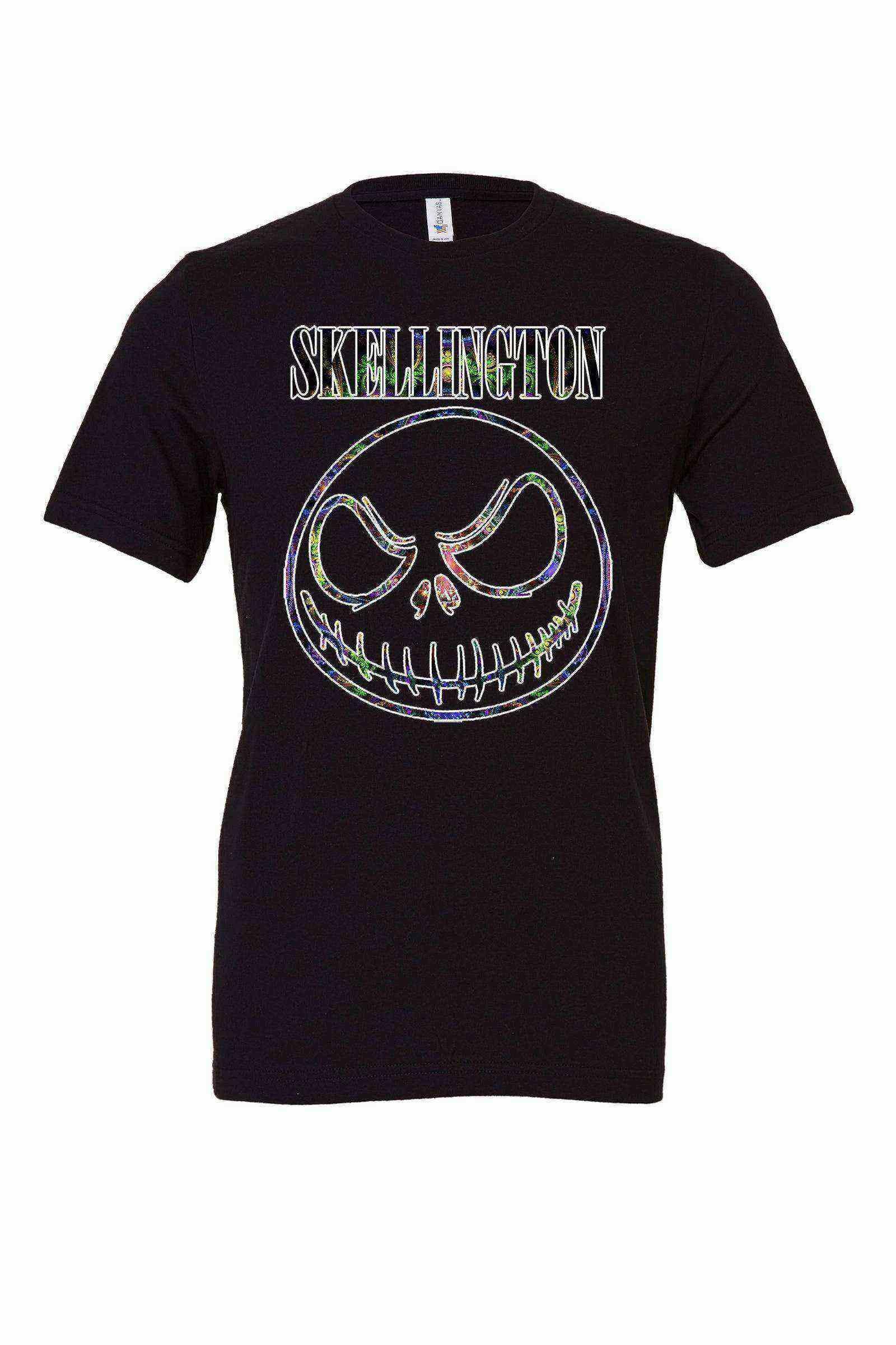 Skellington/Nirvana Graffiti Tee | Nightmare Before Christmas Shirt | Halloween Shirt - Dylan's Tees