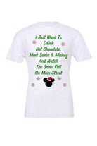 Toddler | I Just Want to Disney World Christmas Tee - Dylan's Tees