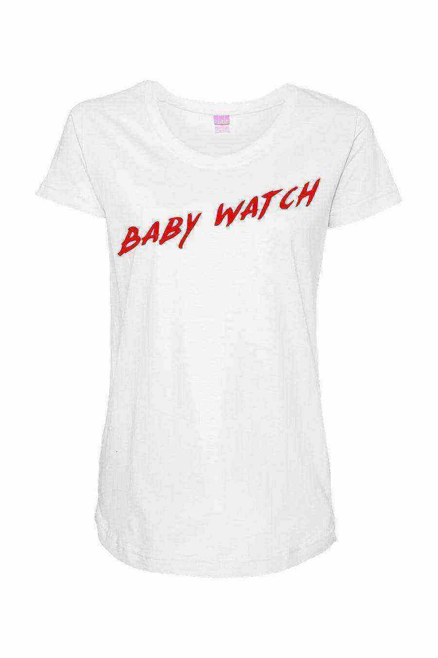 Baby Watch Maternity Shirt | Maternity Top | Baywatch - Dylan's Tees