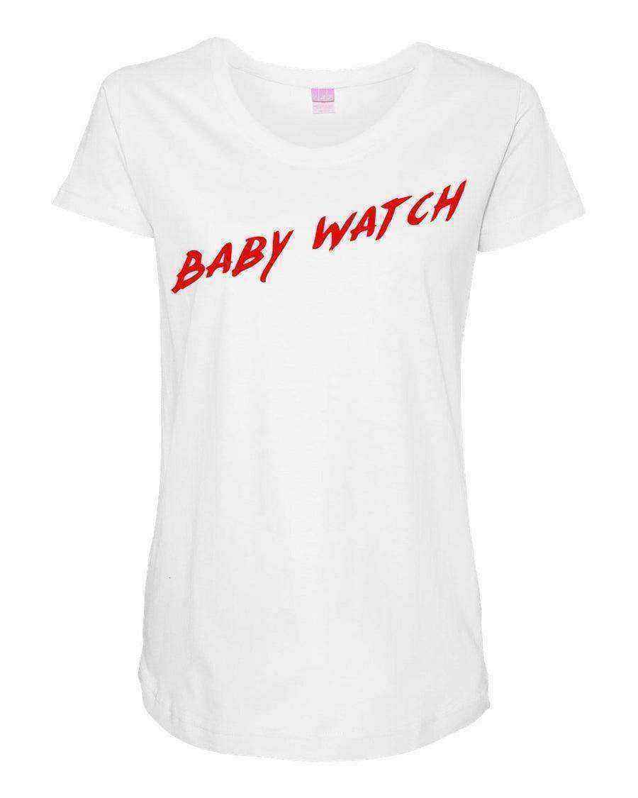Baby Watch Maternity Shirt | Maternity Top | Baywatch - Dylan's Tees