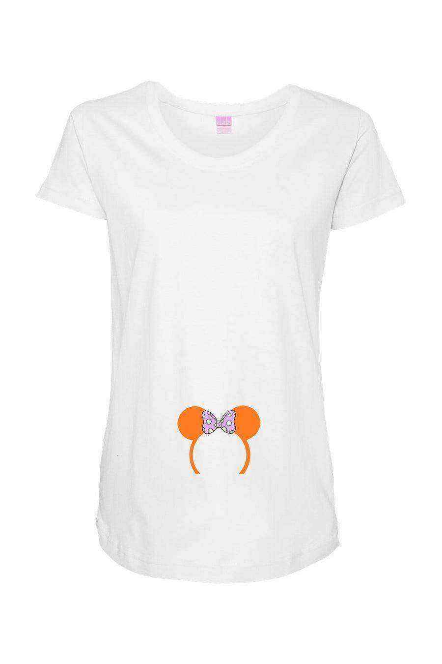 Babys first Trip (Figment Ears) Maternity Shirt - Dylan's Tees