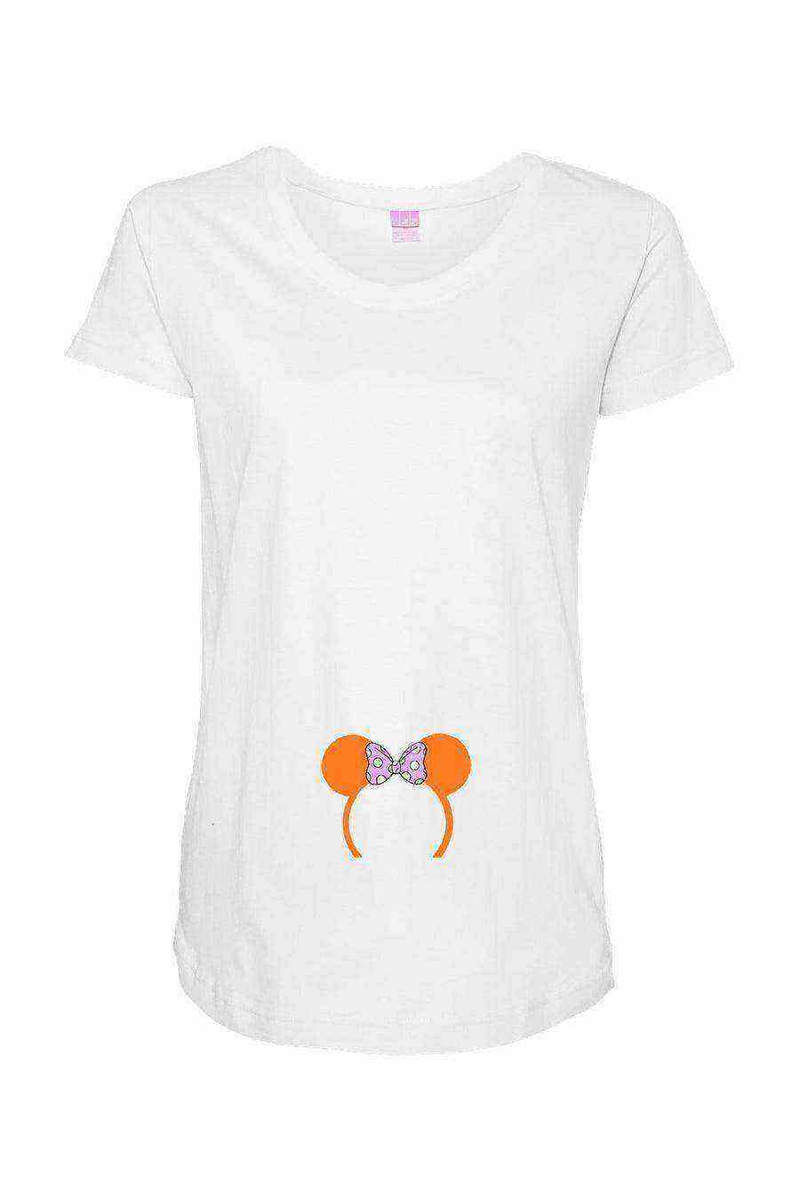 Babys first Trip (Figment Ears) Maternity Shirt - Dylan's Tees