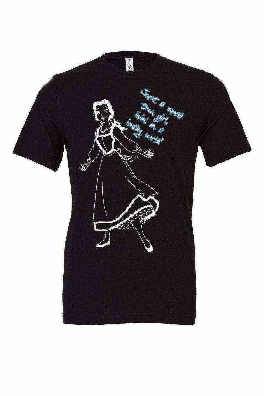 Beauty and The Beast Journey Shirt | Just A Small Town Girl - Dylan's Tees