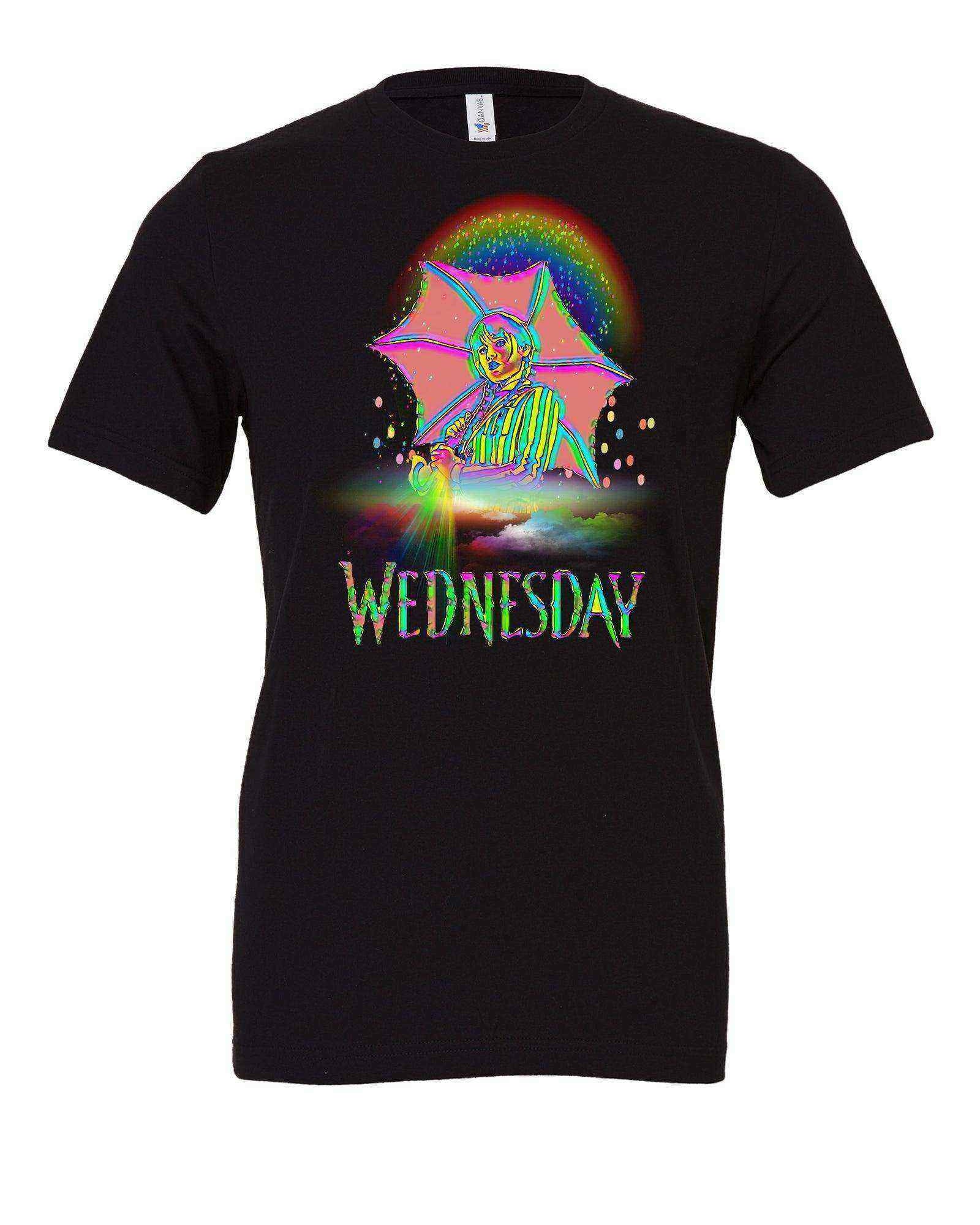 Bright Wednesday Shirt | Umbrella Girl Shirt | The Addams Shirt - Dylan's Tees