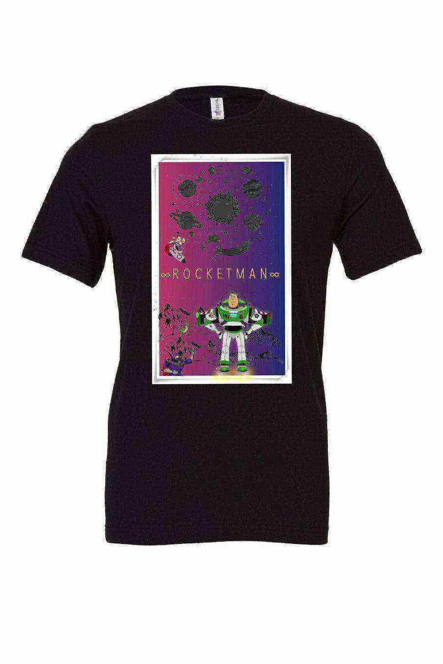 Buzz Rocketman Shirt | Buzz Lightyear Shirt | Music Mashup Tee - Dylan's Tees