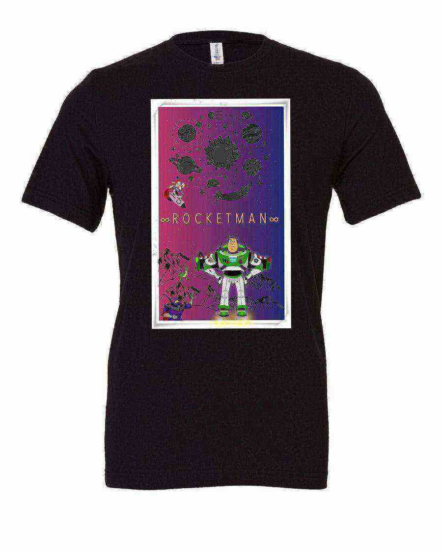 Buzz Rocketman Shirt | Buzz Lightyear Shirt | Music Mashup Tee - Dylan's Tees