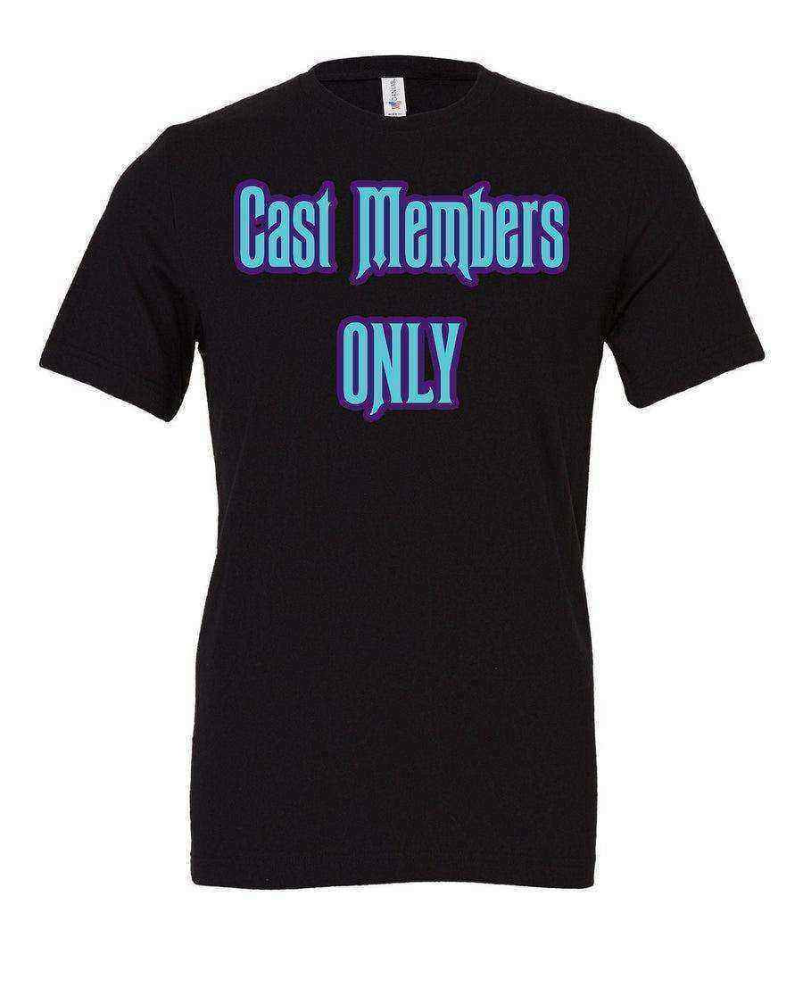Cast Members Only Haunted Mansion Shirt | Hitchhiking Ghosts Shirt - Dylan's Tees