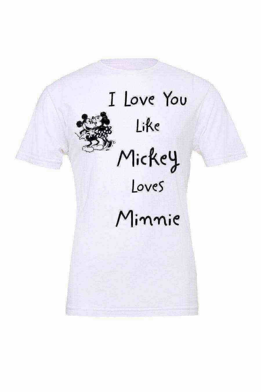 Couples Mickey and Minnie Tee - Dylan's Tees