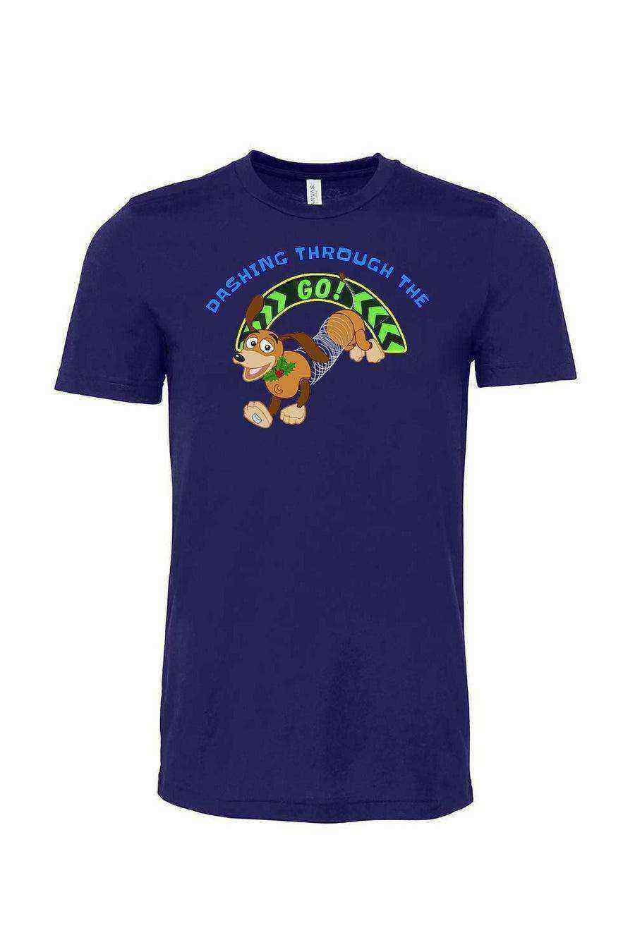 Dashing Through The Go Shirt | Toy Story Christmas Shirt - Dylan's Tees