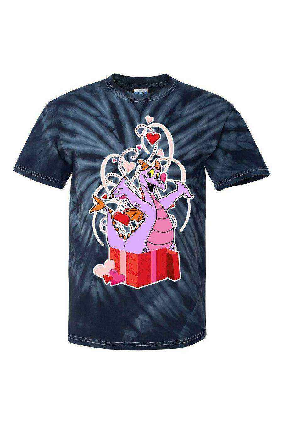 Figment Valentines Day Tie-Dye Shirt - Dylan's Tees