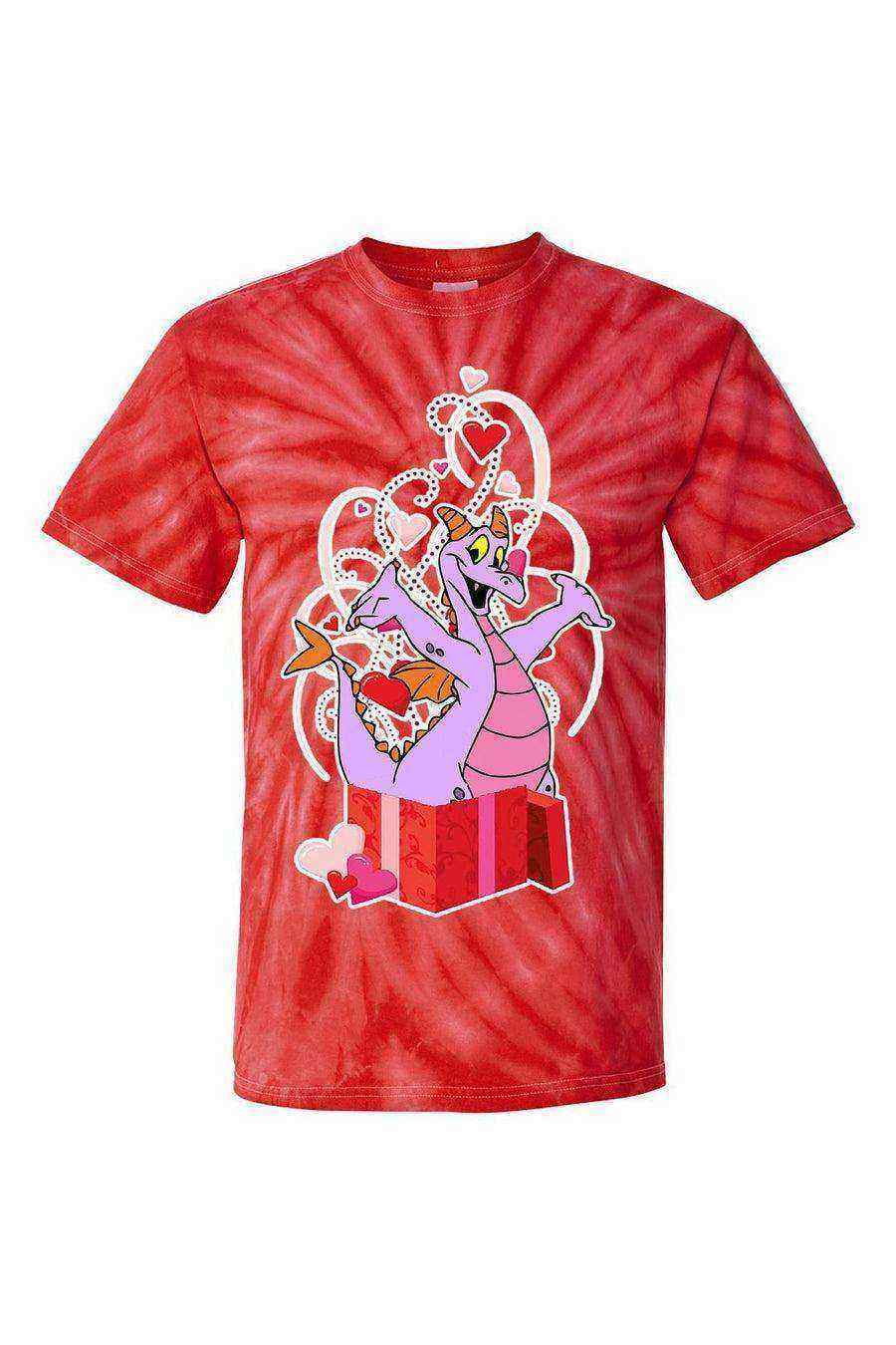 Figment Valentines Day Tie-Dye Shirt - Dylan's Tees