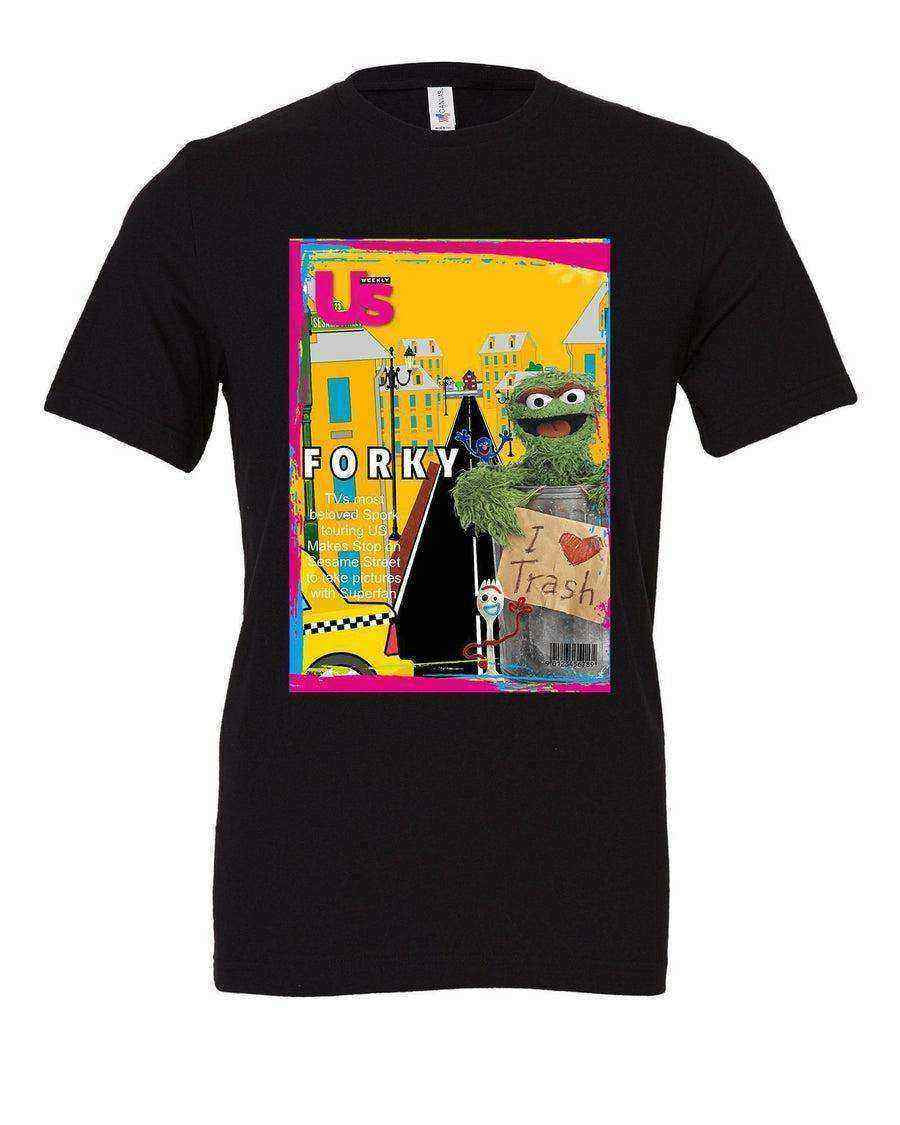 I Love Trash Shirt | Forky Shirt | Oscar The Grouch Shirt - Dylan's Tees