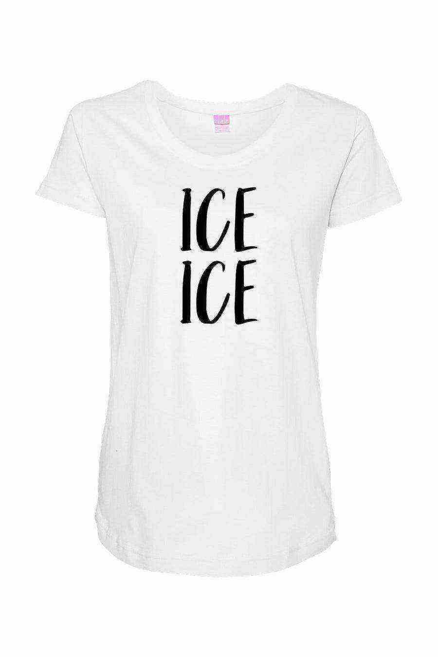 Ice Ice Baby Maternity Shirt - Dylan's Tees