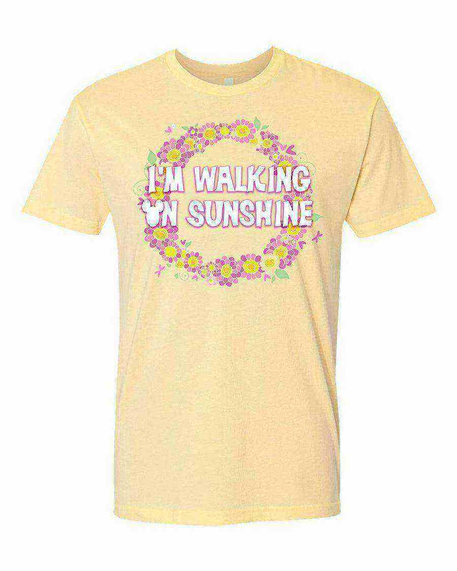Im Walking On Sunshine Shirt | Epcot Flower and Garden Shirt - Dylan's Tees