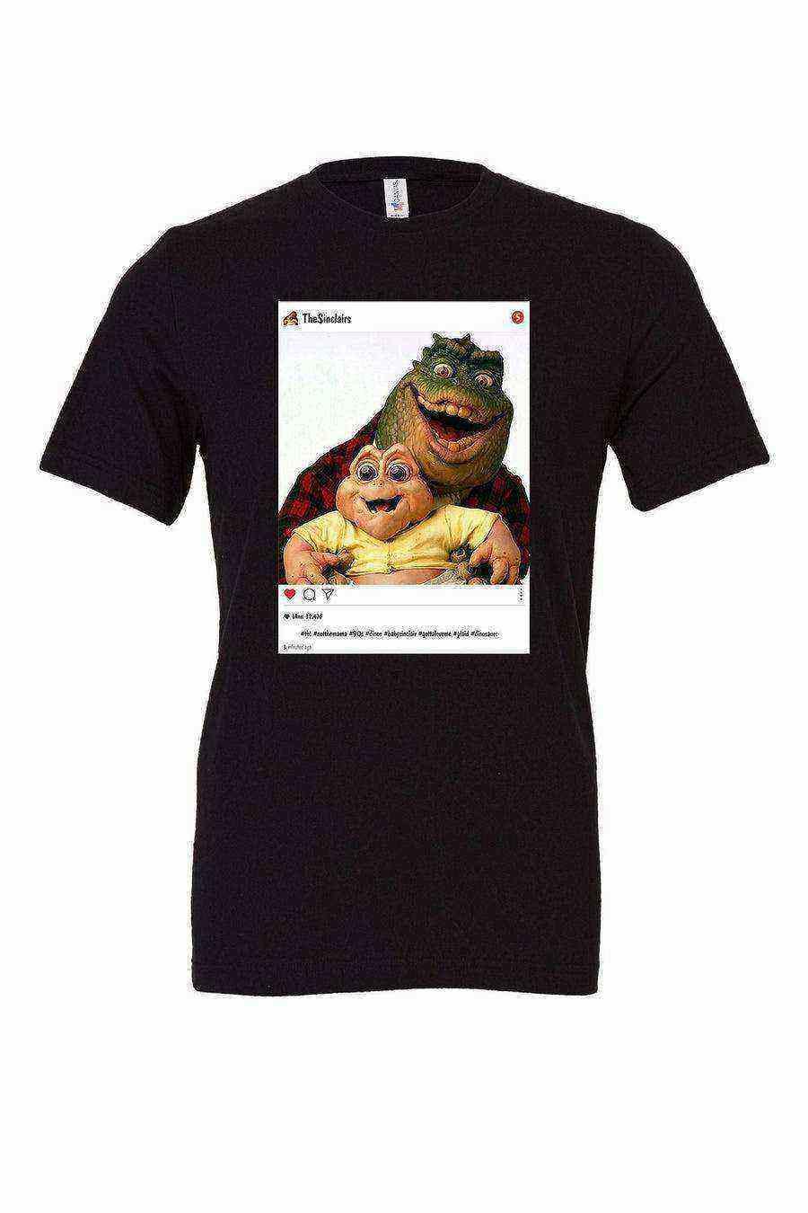 Insta Throw Back Dinosaurs Shirt | Dinosaurs - Dylan's Tees