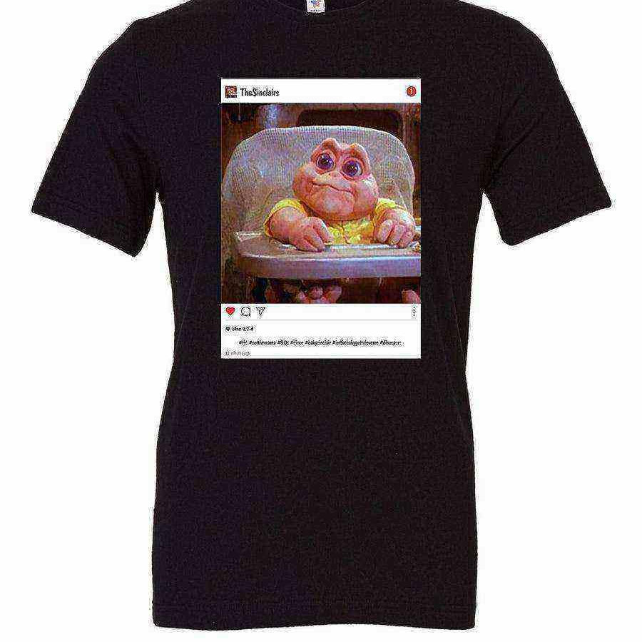 Insta Throw Back Dinosaurs Shirt | Im The Baby Gotta Love Me - Dylan's Tees