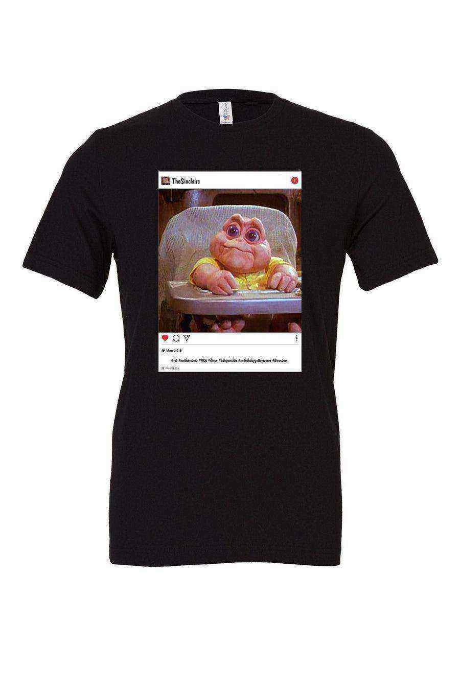 Insta Throw Back Dinosaurs Shirt | Im The Baby Gotta Love Me - Dylan's Tees