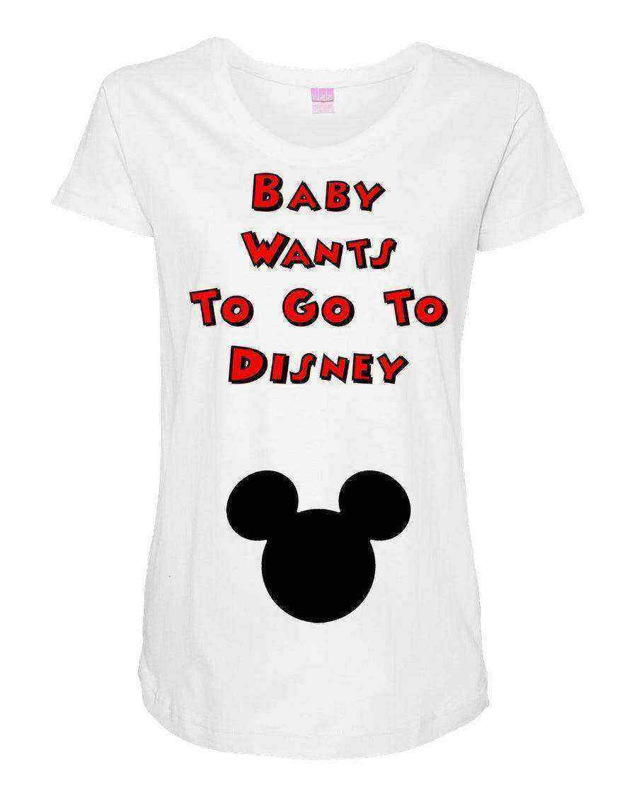 Maternity Shirt | Baby Wants to go to Maternity Shirt - Dylan's Tees