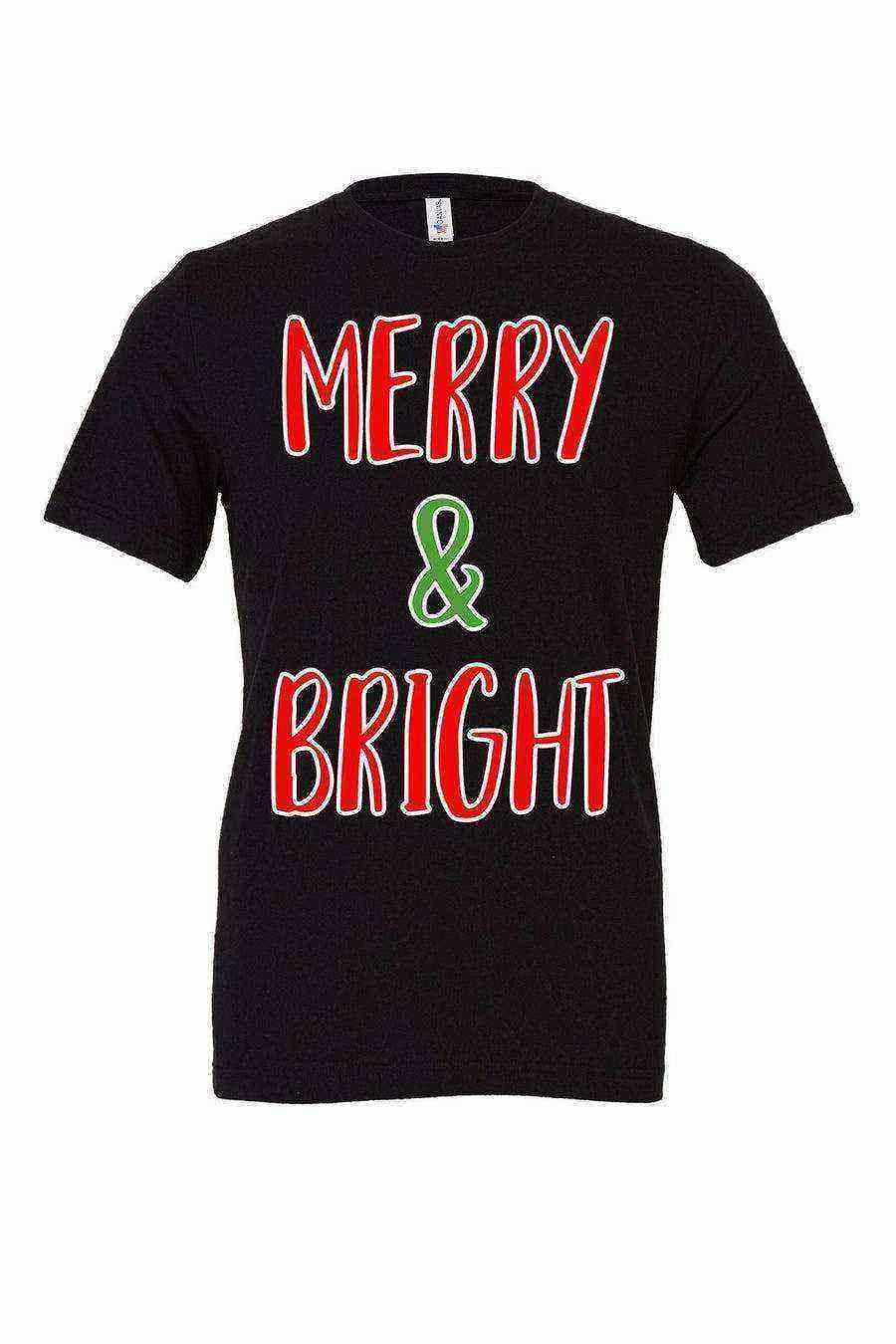 Merry and Bright Shirt - Dylan's Tees