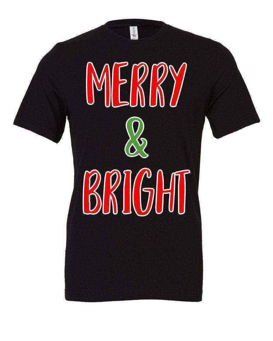 Merry and Bright Shirt - Dylan's Tees