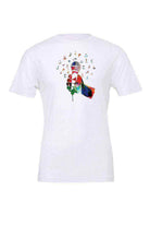 Music Notes And Microphones Shirt | Colorful Music Notes Tee - Dylan's Tees