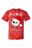 Nightmare Before Christmas King Tie-Dye Shirt | Jack Skellington Christmas Shirt - Dylan's Tees