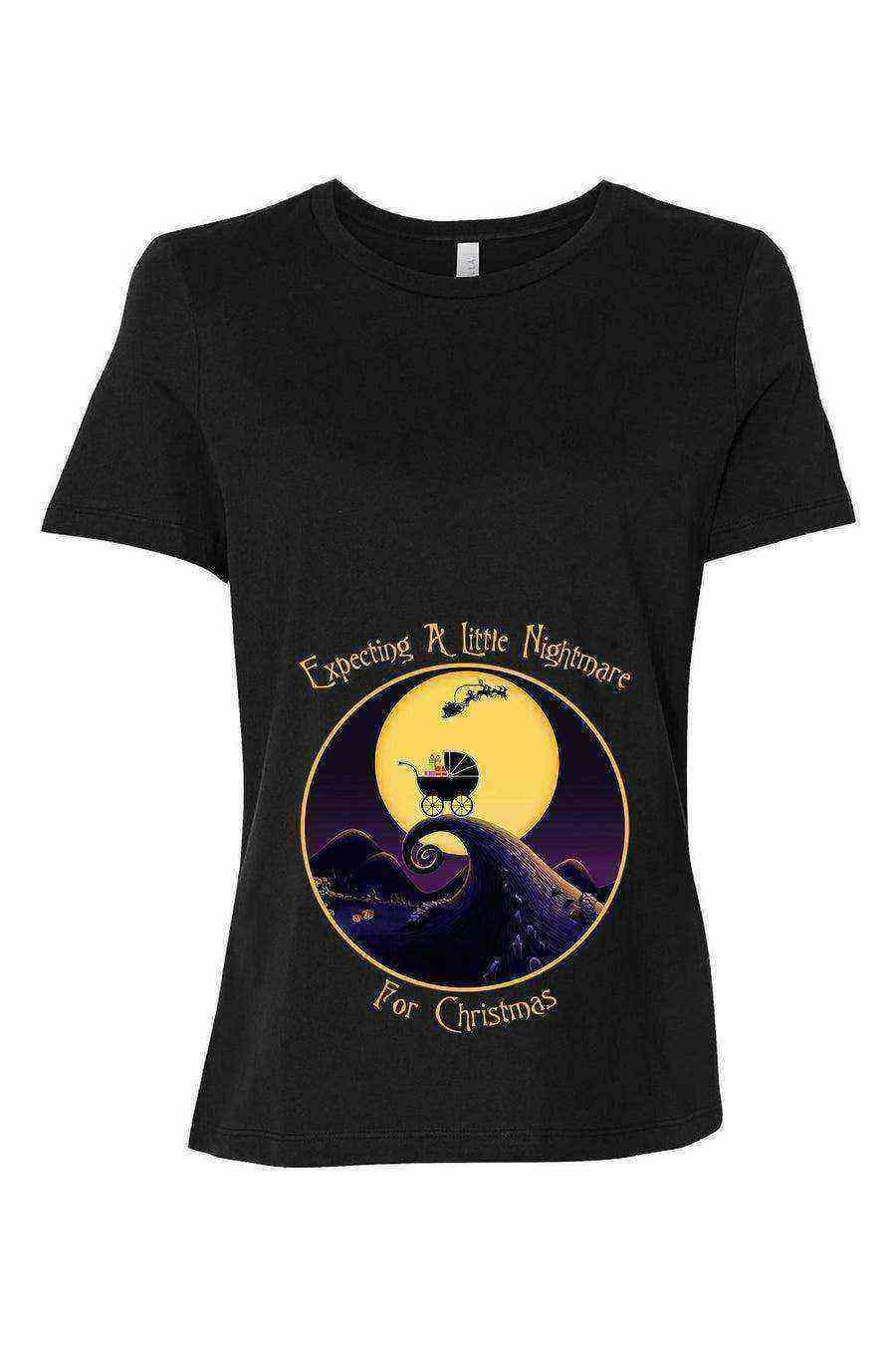 Nightmare Before Christmas Maternity Shirt | Christmas Maternity - Dylan's Tees