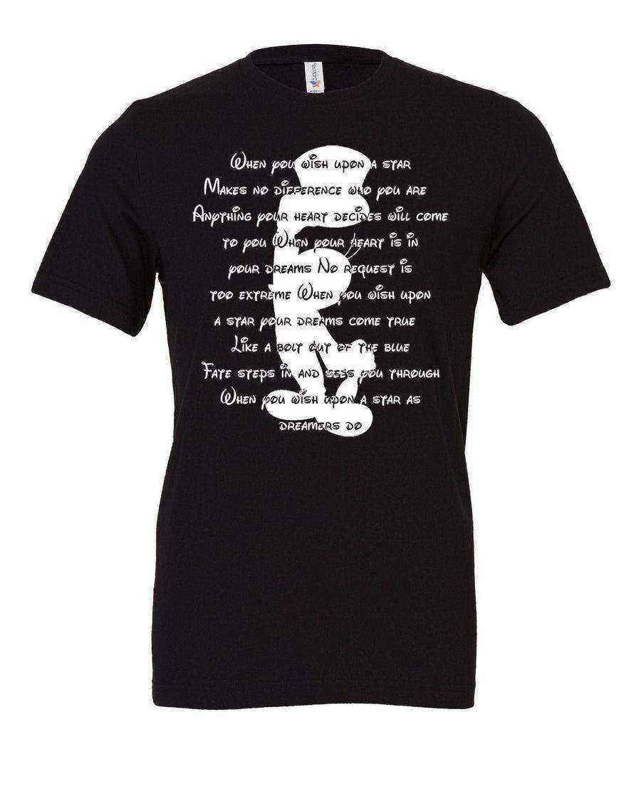 Pinocchio Tee | When You Wish Upon A Star Tee - Dylan's Tees